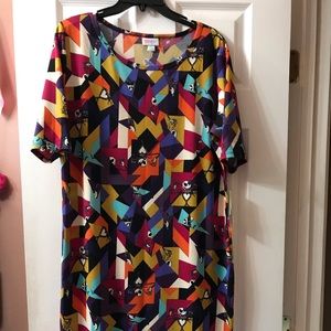 NWT LuLaRoe Nightmare Before Christmas Julia Dress